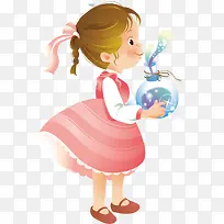 卡通小女孩-空若网 卡通小女孩-空若网