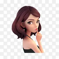 卡通人物女生-空若网 卡通人物女生-空若网