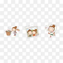 卡通手绘人物-空若网 卡通手绘人物-空若网