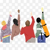 手绘人物-空若网 手绘人物-空若网