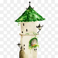 卡通人物中的插画背景-空若网 卡通人物中的插画背景-空若网