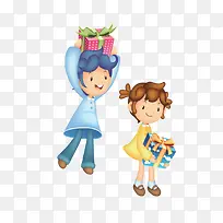 儿童节卡通手绘人物-空若网 儿童节卡通手绘人物-空若网