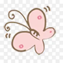 蝴蝶卡通手绘-空若网 蝴蝶卡通手绘-空若网