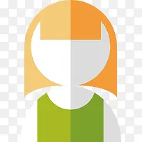 扁平化女孩-空若网 扁平化女孩-空若网