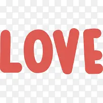 红色爱的艺术字-空若网 红色爱的艺术字-空若网