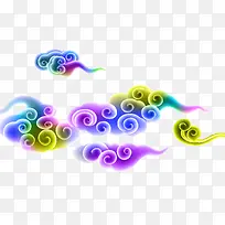 彩色祥云-空若网 彩色祥云-空若网