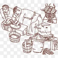 端午节矢量素材-空若网 端午节矢量素材-空若网