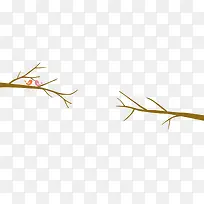 手绘树枝素材-空若网 手绘树枝素材-空若网