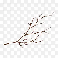 手绘树枝-空若网 手绘树枝-空若网