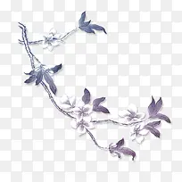 树枝花朵-空若网 树枝花朵-空若网