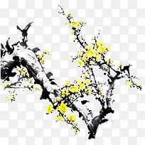 水墨花朵-空若网 水墨花朵-空若网