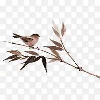 水墨树枝-空若网 水墨树枝-空若网