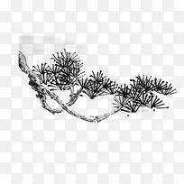 树枝水墨-空若网 树枝水墨-空若网