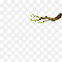 水墨树枝装饰-空若网 水墨树枝装饰-空若网