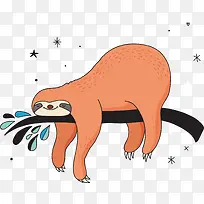 矢量树懒-空若网 矢量树懒-空若网