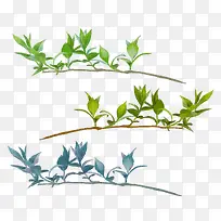 海报涂鸦树枝花朵效果-空若网 海报涂鸦树枝花朵效果-空若网