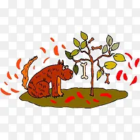 树枝上的骨头-空若网 树枝上的骨头-空若网