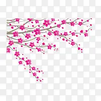 卡通树枝花-空若网 卡通树枝花-空若网