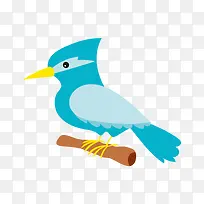 卡通小鸟矢量素材-空若网 卡通小鸟矢量素材-空若网