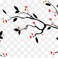 树枝插画-空若网 树枝插画-空若网