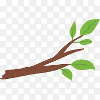 卡通树枝绿叶-空若网 卡通树枝绿叶-空若网