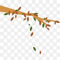 矢量手绘树枝-空若网 矢量手绘树枝-空若网