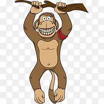 卡通手绘猩猩-空若网 卡通手绘猩猩-空若网