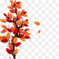 卡通装饰树枝背景-空若网 卡通装饰树枝背景-空若网