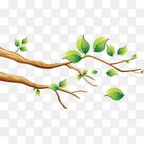 卡通树枝-空若网 卡通树枝-空若网