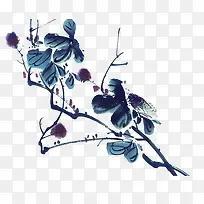 ��֦�ϵĲ�-������