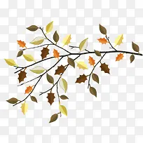 彩色的树枝-空若网 彩色的树枝-空若网