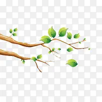 卡通可爱简约树枝-空若网 卡通可爱简约树枝-空若网