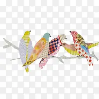 树枝上的鸟-空若网 树枝上的鸟-空若网