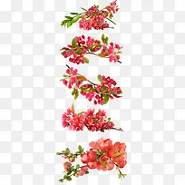 唯美海报花朵卡通创意卡通树枝花朵-空若网 唯美海报花朵卡通创意卡通树枝花朵-空若网