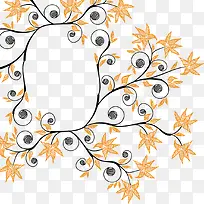 卡通手绘树枝藤蔓-空若网 卡通手绘树枝藤蔓-空若网