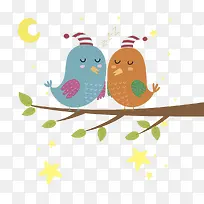 ��֦�ϵ�С��-������