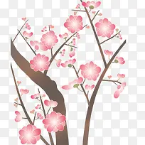 卡通手绘樱花图案-空若网 卡通手绘樱花图案-空若网