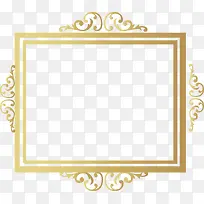 矢量金色花纹边框-空若网 矢量金色花纹边框-空若网