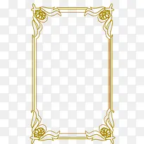 金色边框-空若网 金色边框-空若网