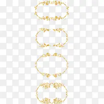 金色花纹边框-空若网 金色花纹边框-空若网