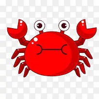 螃蟹手绘卡通-空若网 螃蟹手绘卡通-空若网