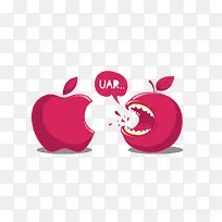 矢量苹果-空若网 矢量苹果-空若网