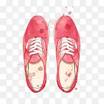 水彩鞋子-空若网 水彩鞋子-空若网