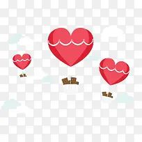 爱心气球-空若网 爱心气球-空若网