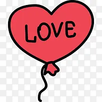 卡通爱心-空若网 卡通爱心-空若网