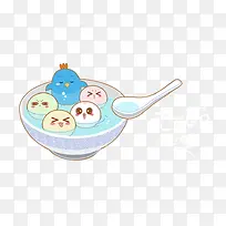 可爱卡通汤圆-空若网 可爱卡通汤圆-空若网