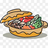 手绘食物-空若网 手绘食物-空若网