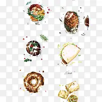 卡通食物-空若网 卡通食物-空若网