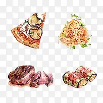 水彩食物-空若网 水彩食物-空若网