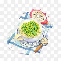 手绘食物-空若网 手绘食物-空若网